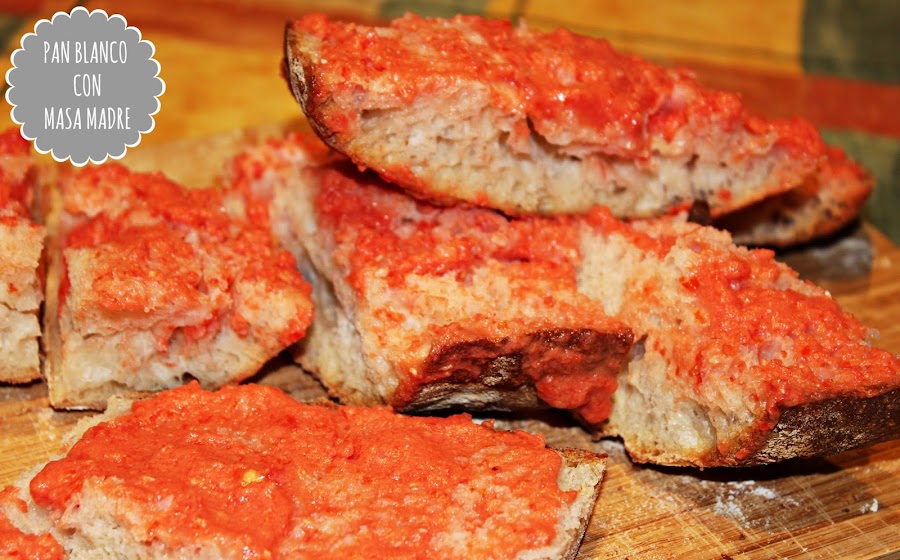 PAN BLANCO CON MASA MADRE