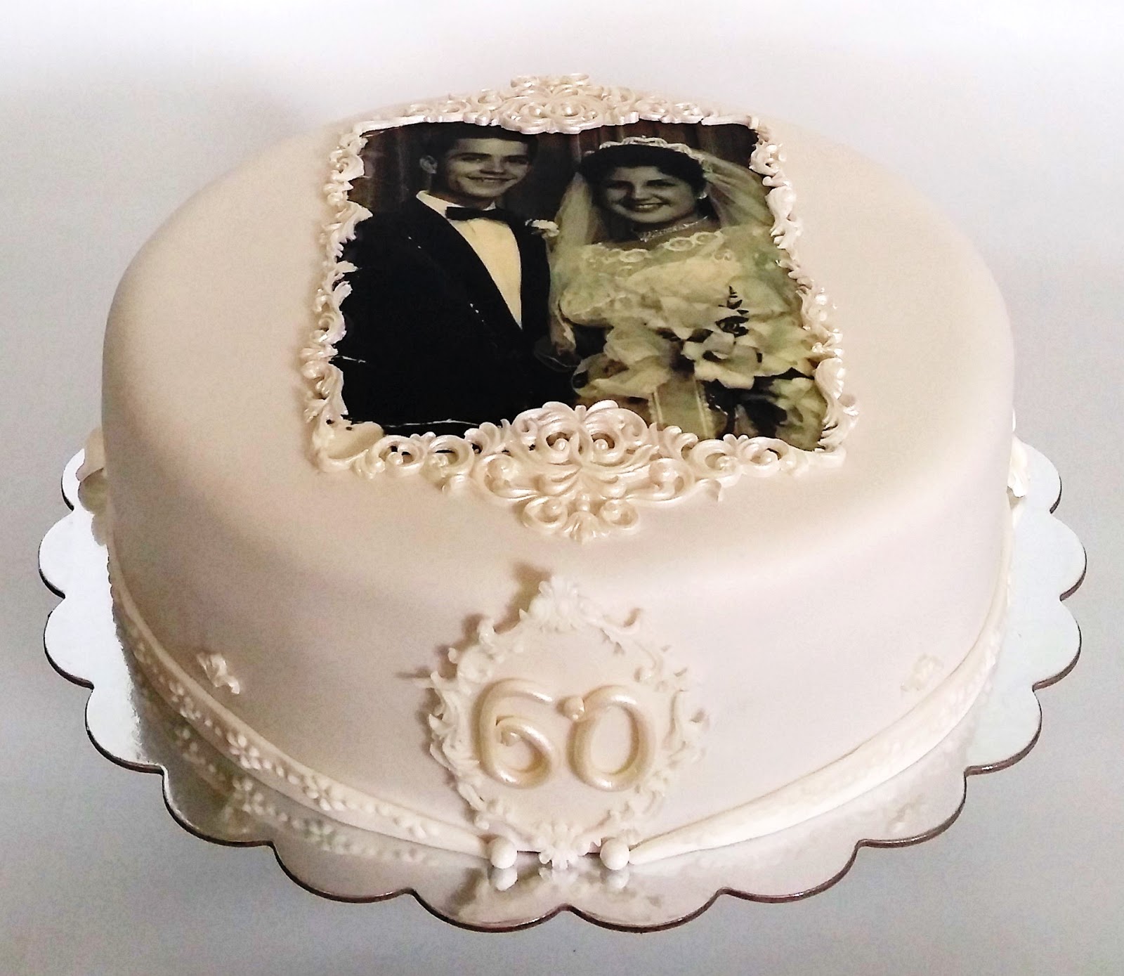 CakeSophia: 60th wedding anniversary cake