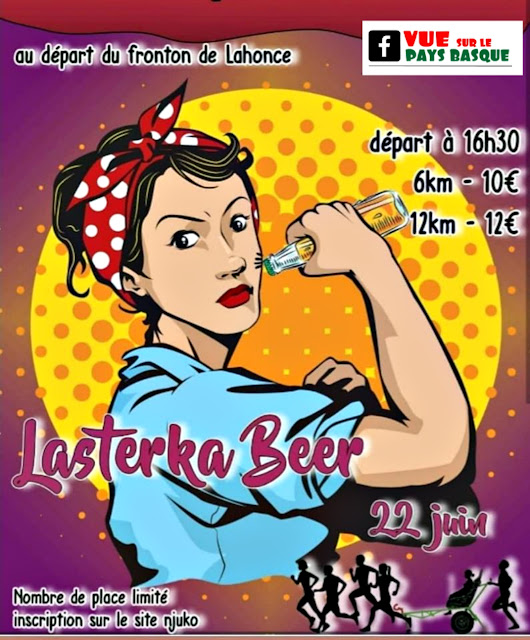 Lasterka beer Lahonce 2019 la course gourmande