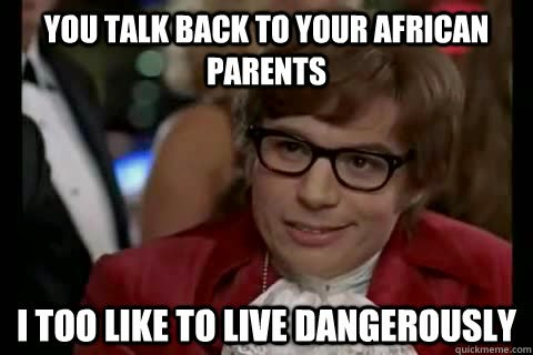 Image result for typical african parents