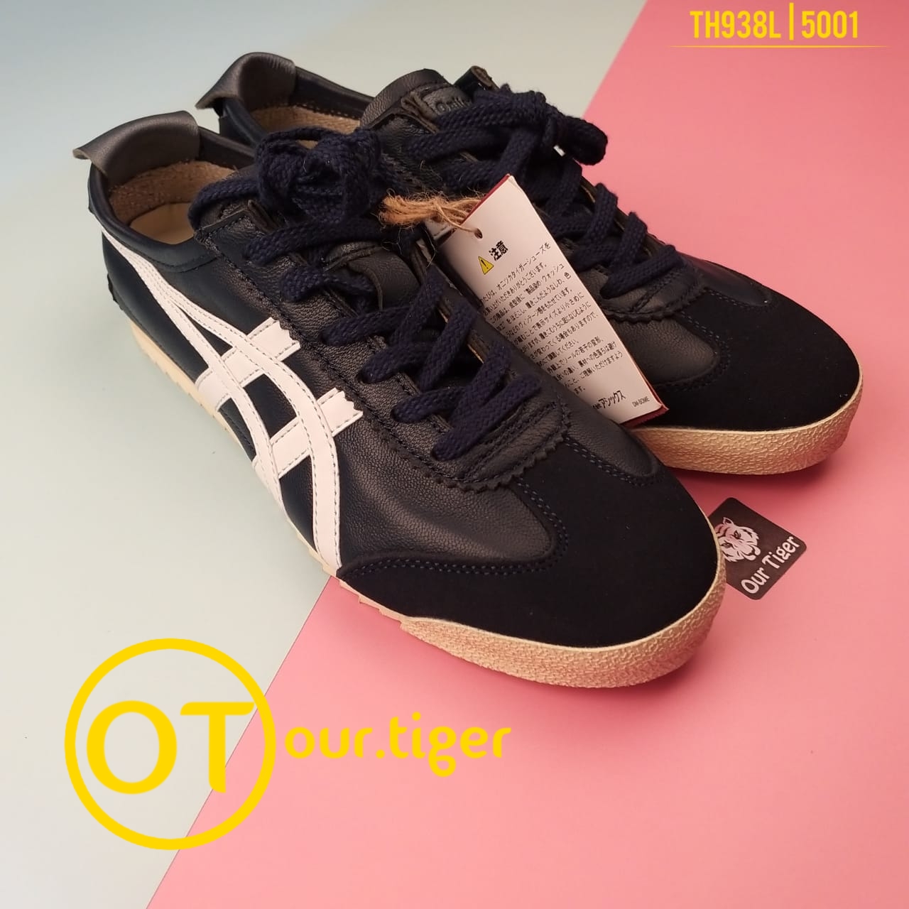 TH938L.0901 Onitsuka Tiger MEXICO 66 NIPPON Made Navy White (READY ...