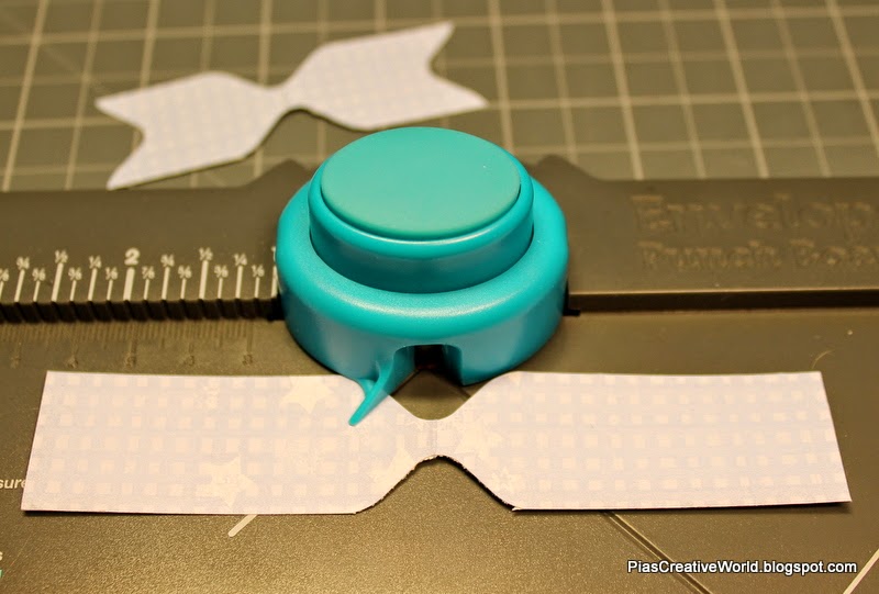 How to make a bow with envelope punch board