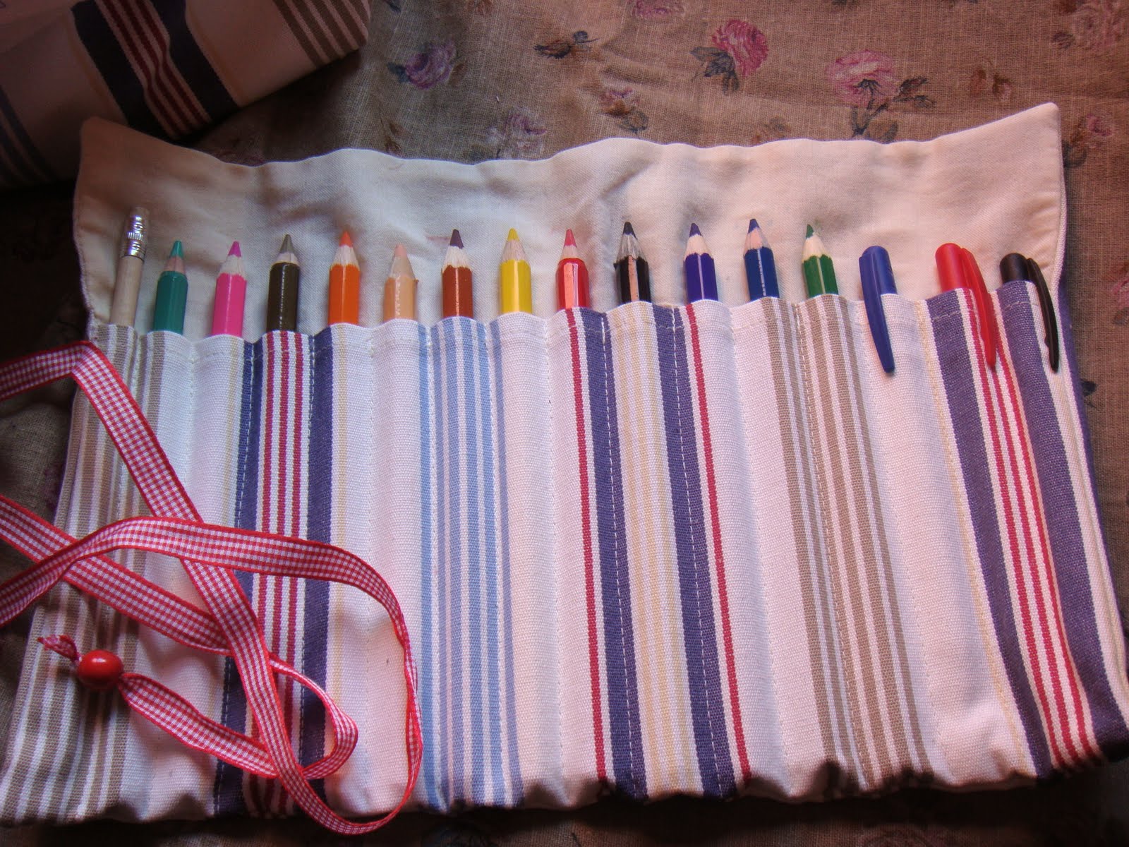 Estuche Para Lápices De Flores De Pájaros Para Mujer Caja De Transporte Simple Para Adultos Con Cremallera Suave Duradero Ligero Para Organizador De