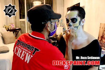 make up zombie jakarta