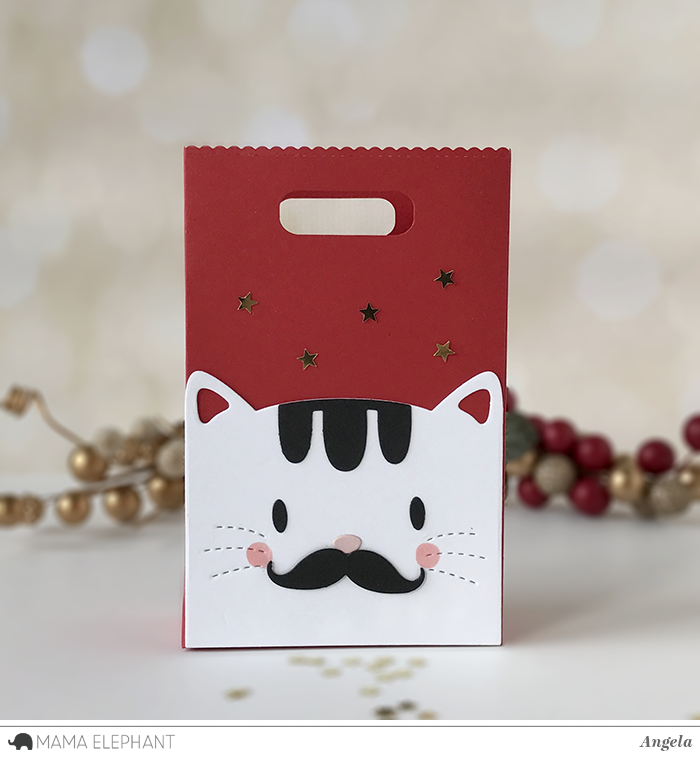 Mama Elephant Favor Bag Accessory - Cat  ̹ ˻