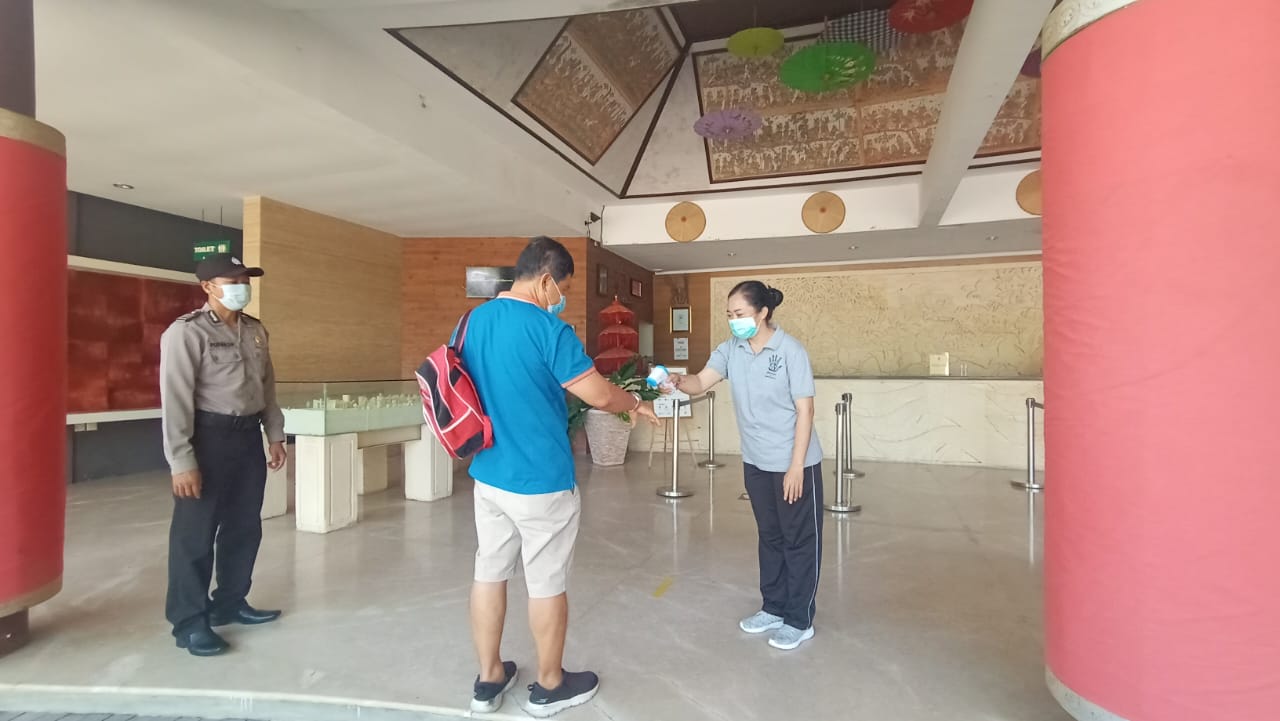 Disiplin Prokes Digencarkan di Obyek Wisata Gianyar