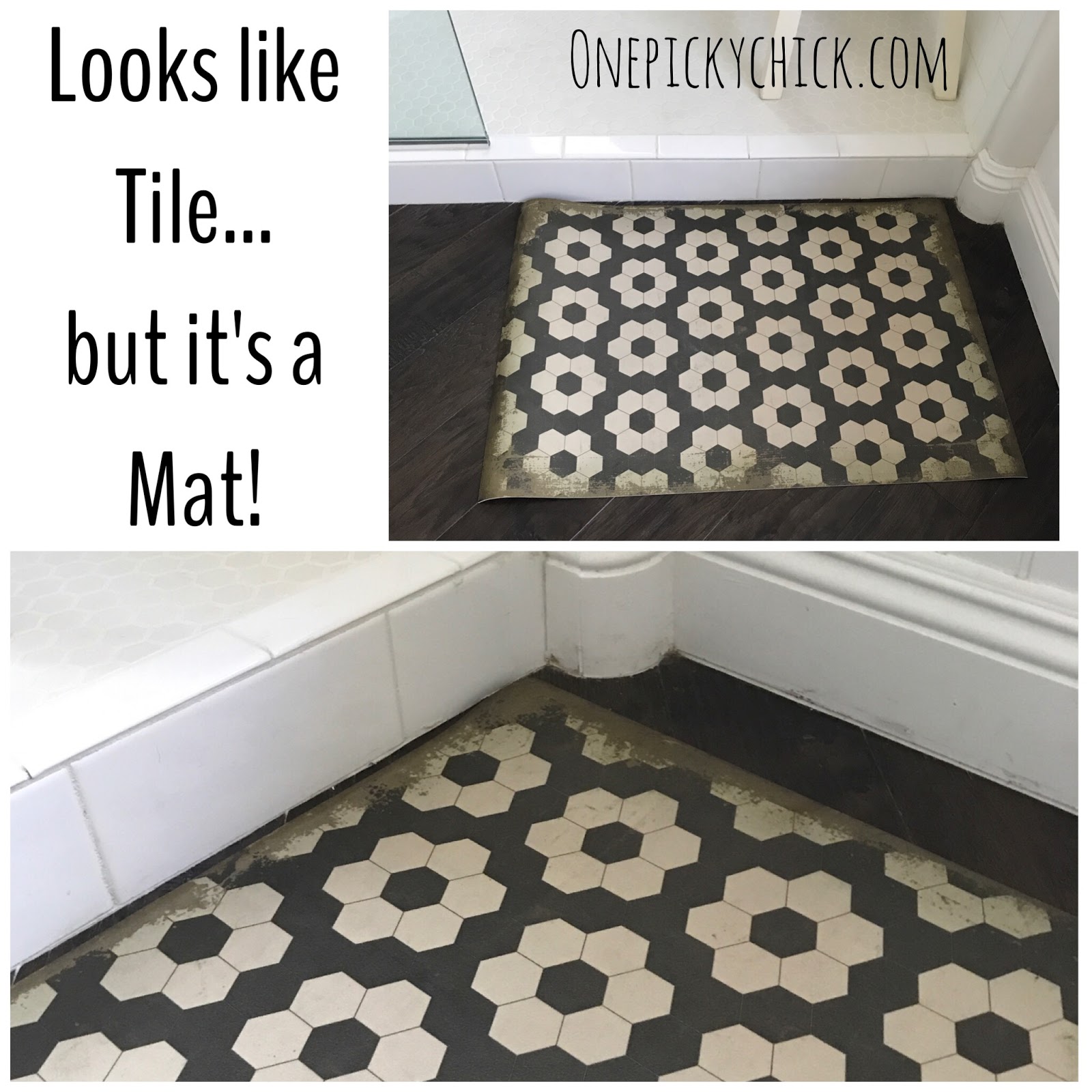 vintage vinyl floors cloths | one picky chick