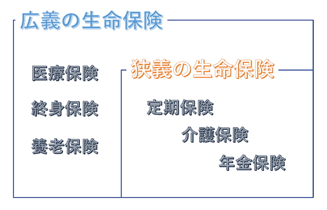 生命保険の類型