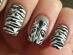 zebra nails nail designs acrylic