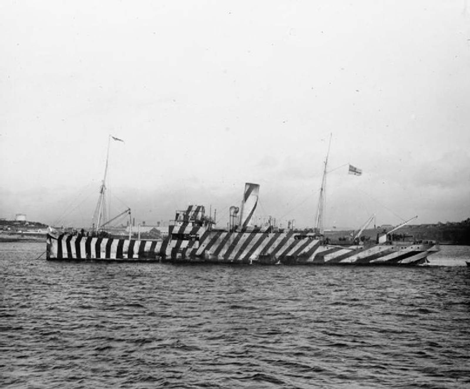 dazzle camouflage world war photographs