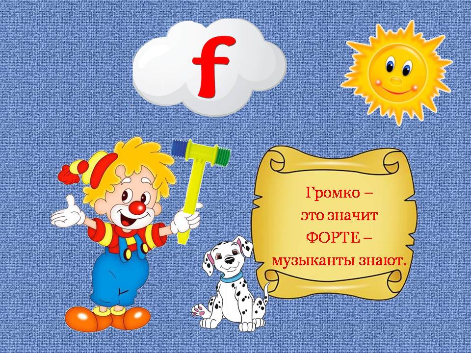 Картинки динамика в музыке