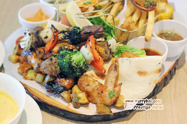 The Prestige Hotel Food  The Glasshouse Mixed Platter  Penang Blogger Influencer