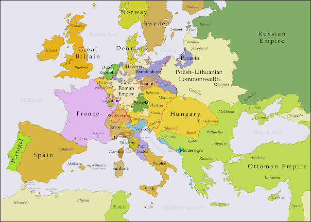 यूरोप महाद्वीप सम्बन्धित प्रश्नोत्तर (Questions related to the continent of Europe)