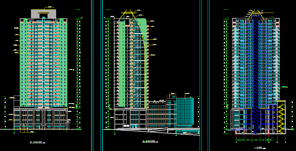 Denah Gedung Apartemen