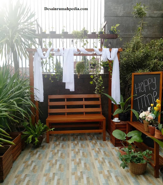 6 Insprasi Desain Taman Di Atap Rooftop yang Memukau ~ Desainrumahpedia