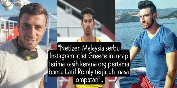 'Netizen Serang Instagram Atlet Greece Untuk Ucap "Terima Kasih", Latif Romly Terjatuh Pada Lompatan Terakhir'