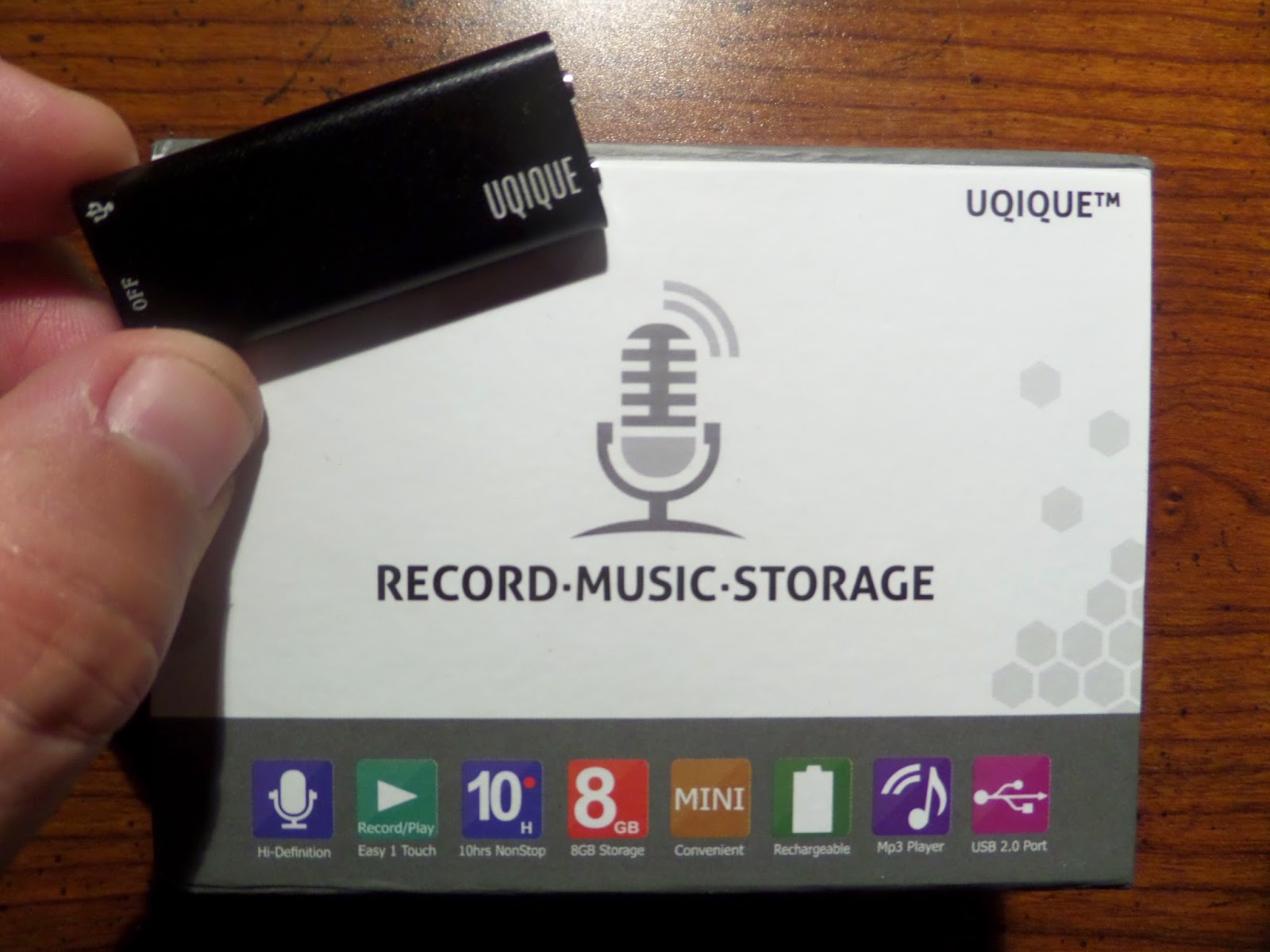 Metallman's Reverie Uqique Mini Digital Voice Recorder Review