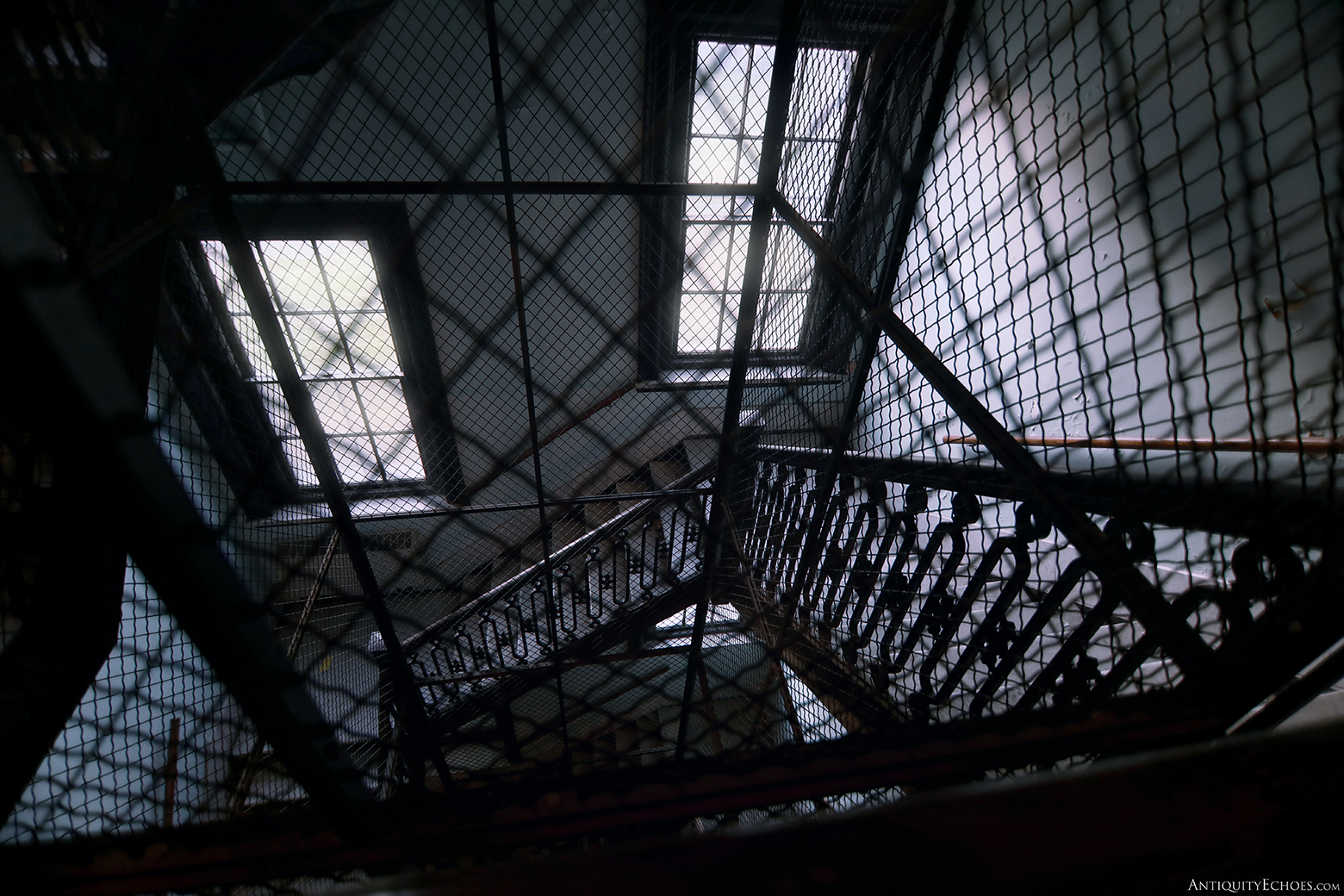 Allentown State Hospital - Caged Stairwell