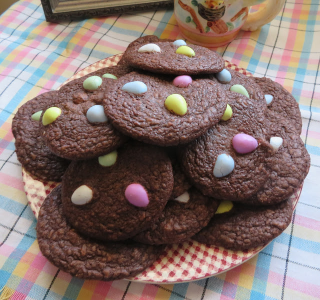 Easter Egg Brownie Cookies