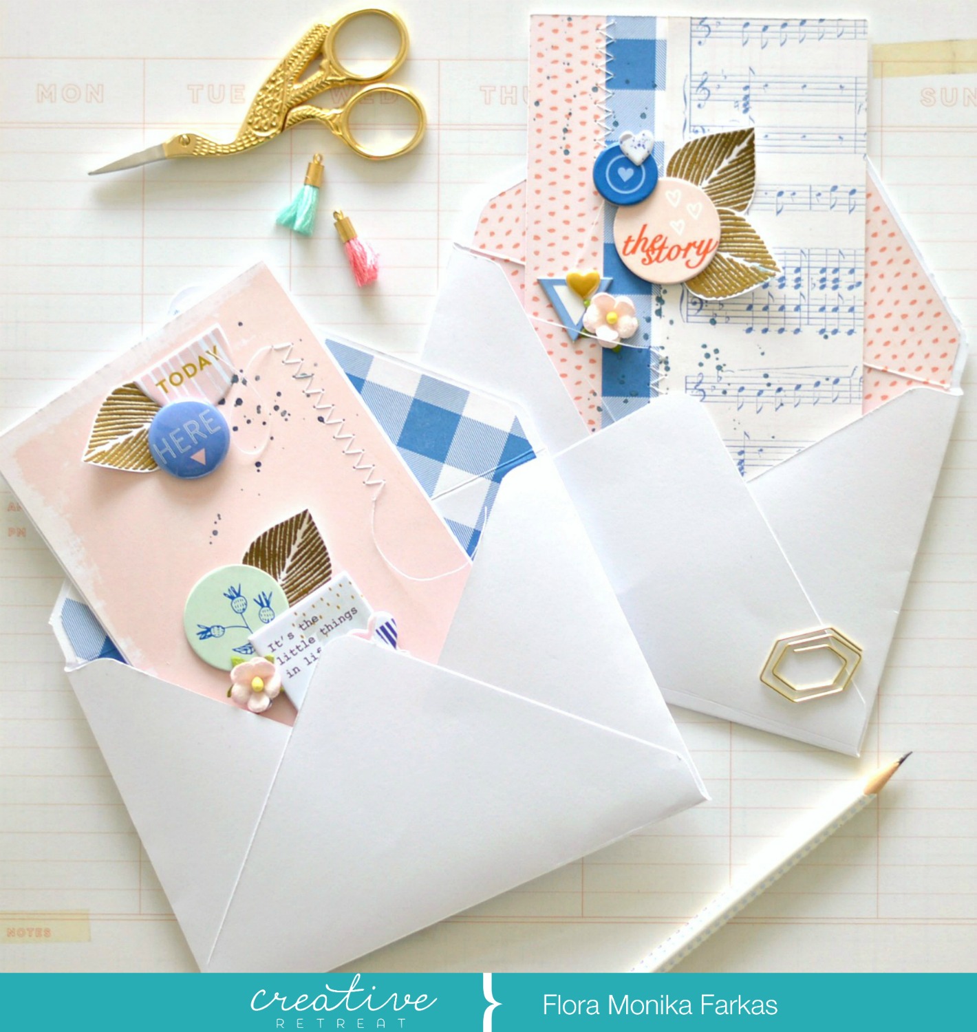 flóra mónika farkas handmade cards with envelopes