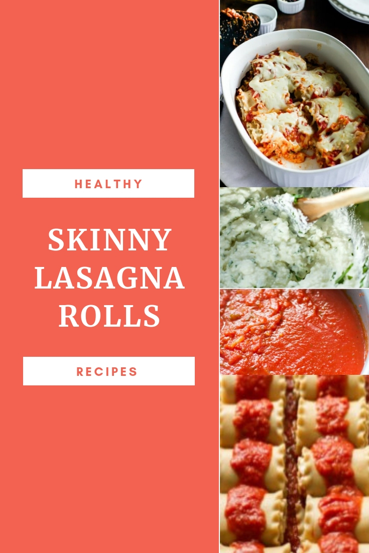 Skinny Lasagna Rolls | Salty Sweet Recipes