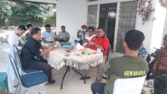Pertemuan Ketua LKAAM Kabupaten Dharmasraya