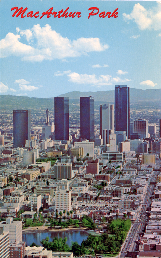 The ASBURY Apartments Westlake District, Los Angeles Picture Postcards