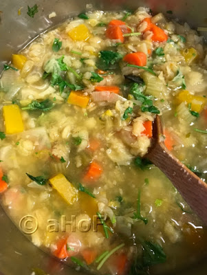 Everything but the Kitchen Sink Vegetable Soup