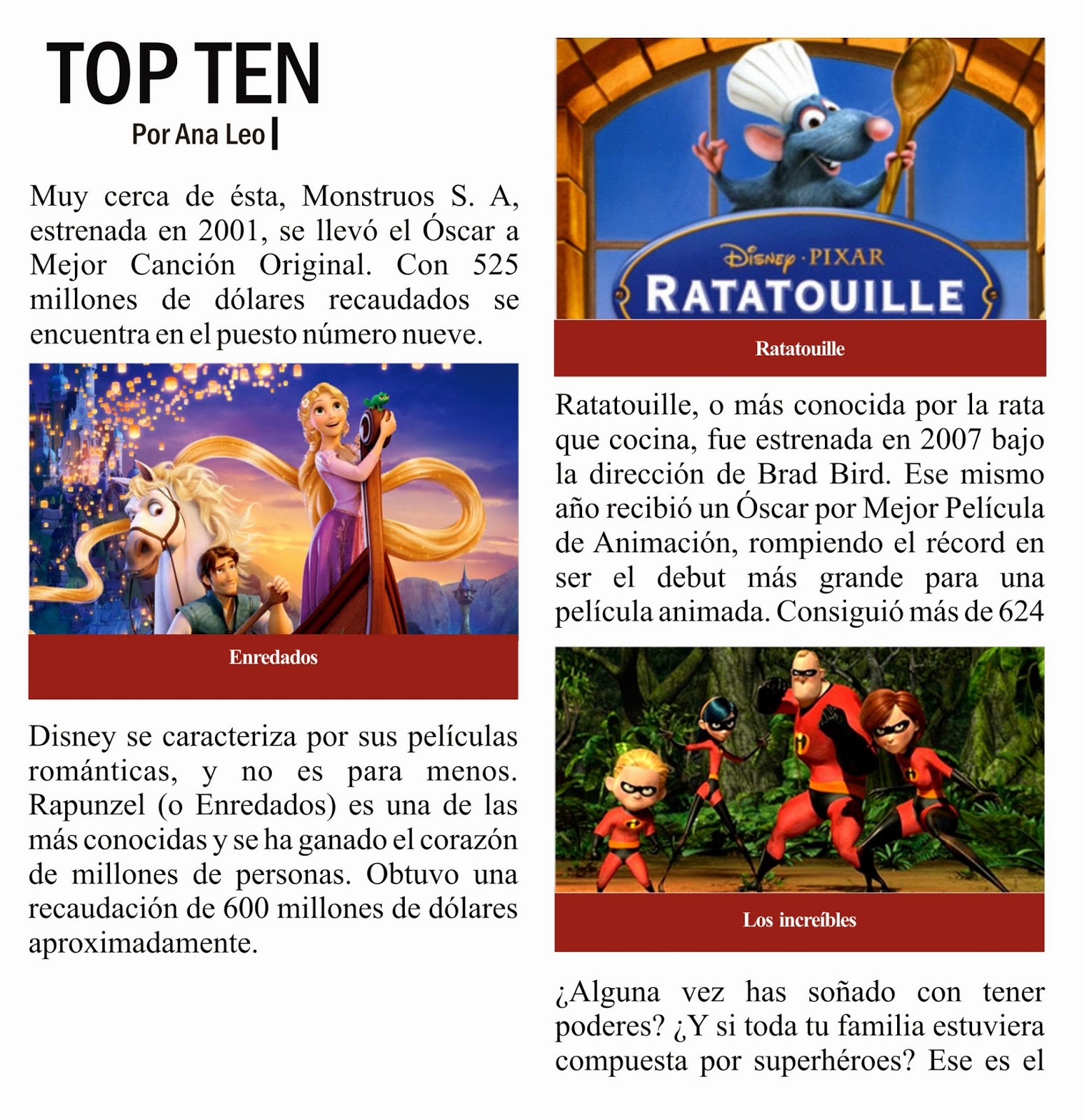 EmBLOGrium revista 2015 Top Ten Las 10 películas más EmBLOGrium revista 2015 Top Ten Las 10 películas más