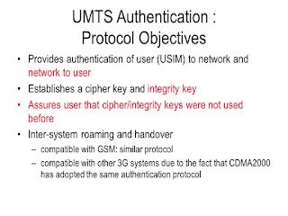 UMTS - Authentication المصادقة