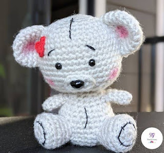 PATRON GRATIS OSO AMIGURUMI 40896