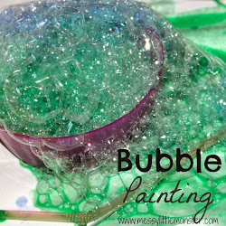 painting bubble techniques easy splat paint toddlers bubbles monster gorgeous square
