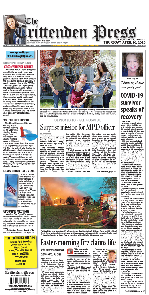 The Press Online Making News This Week in Marion...