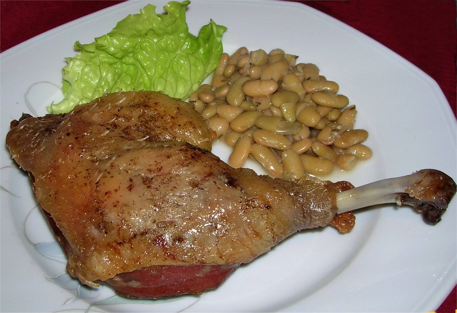 cuisse canard pintade recette cocotte pomme marmiton gai chen enregistrer confite