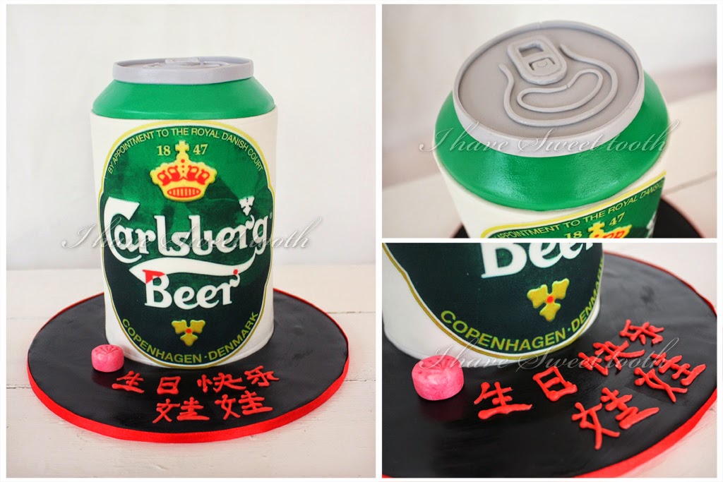 I Have Sweet Tooth Carlsberg Cake