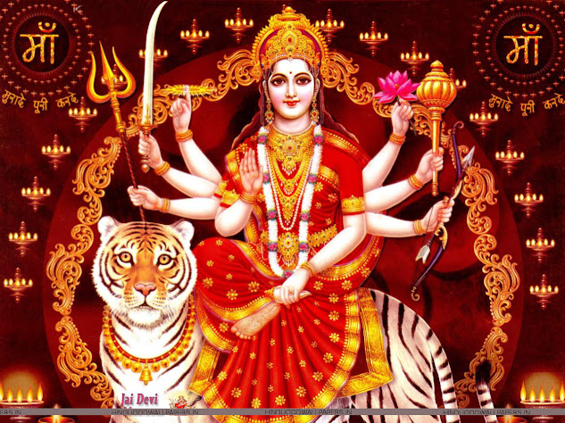 दुर्गा माँ  के 108 चमत्कारी नाम 