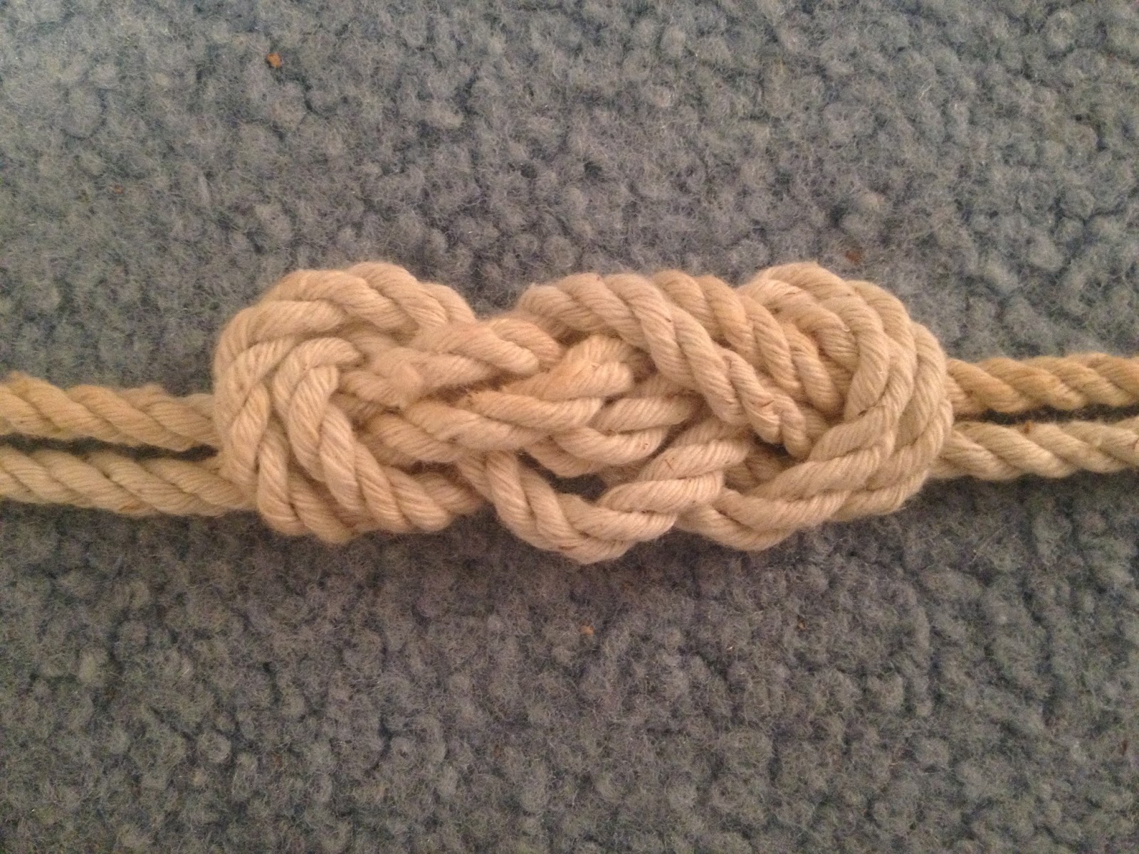 Cobalt Collective Rope Knot Necklace