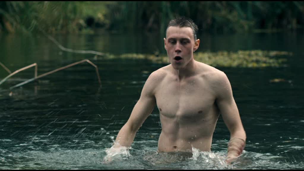 George Mackay - Shirtless & Naked in "The Outcast" .