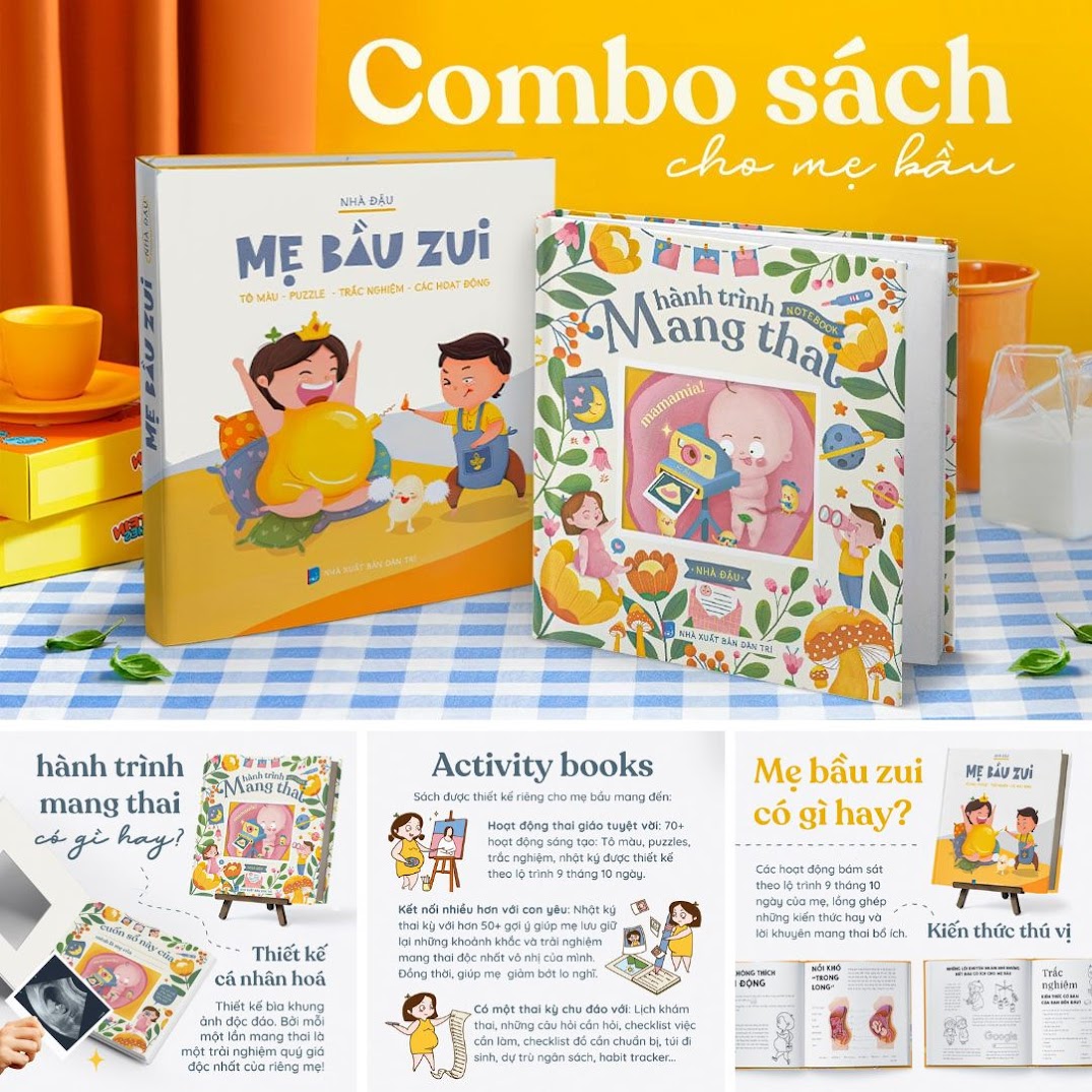 [A116] Chọn lọc: Top những cuốn sách cho Bà Bầu hay nhất