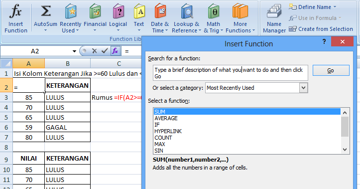 Menjawab Soal Ms Exel Pada Saat Tes Di Perusahaan Dengan Mudah Mastimon Com