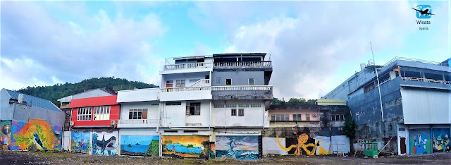 12 Gambar Mural di Pelabuhan Tua Tahuna Wisata Syarta