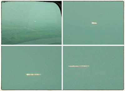 UFO Captured On Video By Passenger on Small Plane - CHIBA, JAPAN  July 2013