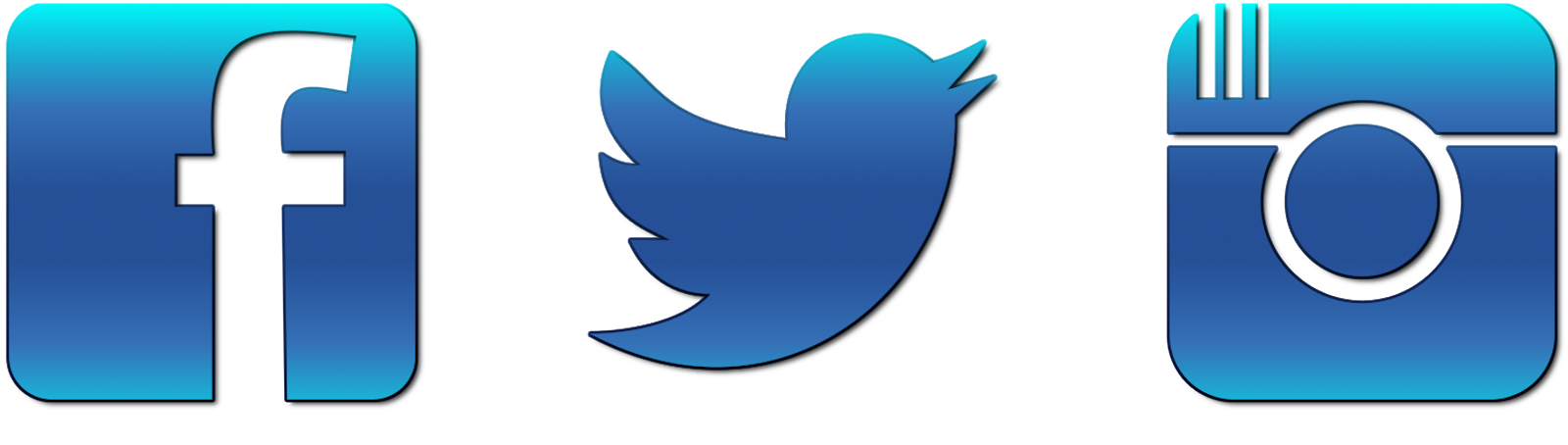 Clip Art: Free Instagram Twitter Facebook Icons
