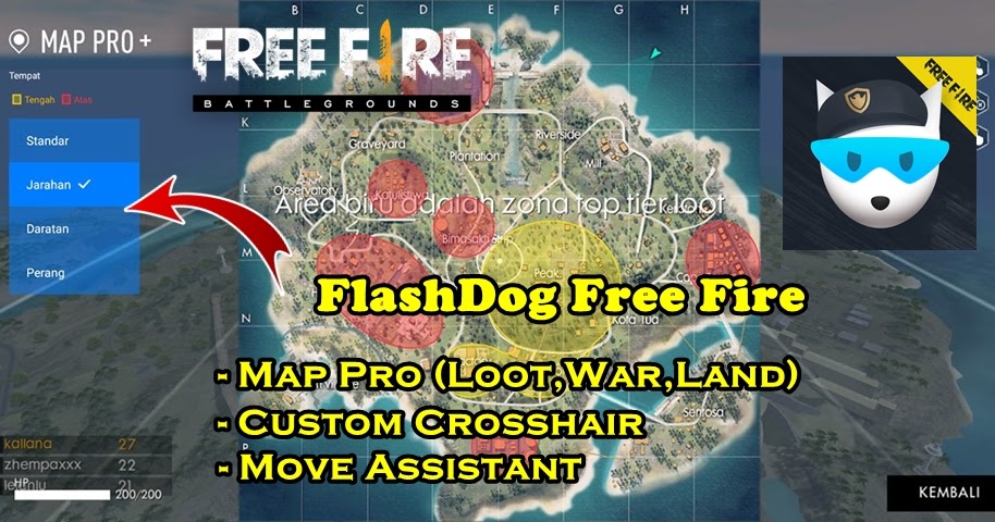 Cara Mengetahui Lokasi Looting Terbaik Free Fire Dengan