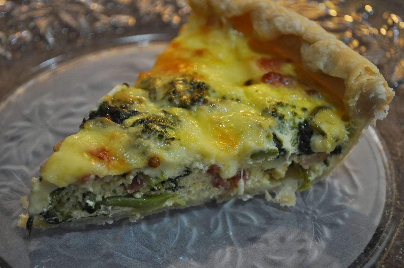 Teacher, Baker, Gourmet Meal Maker Spinach & Broccoli Quiche with