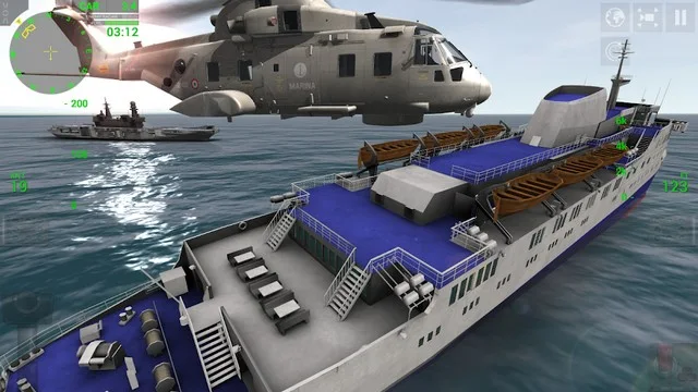 لعبة لمحاكاة طائرات الهليكوبتر