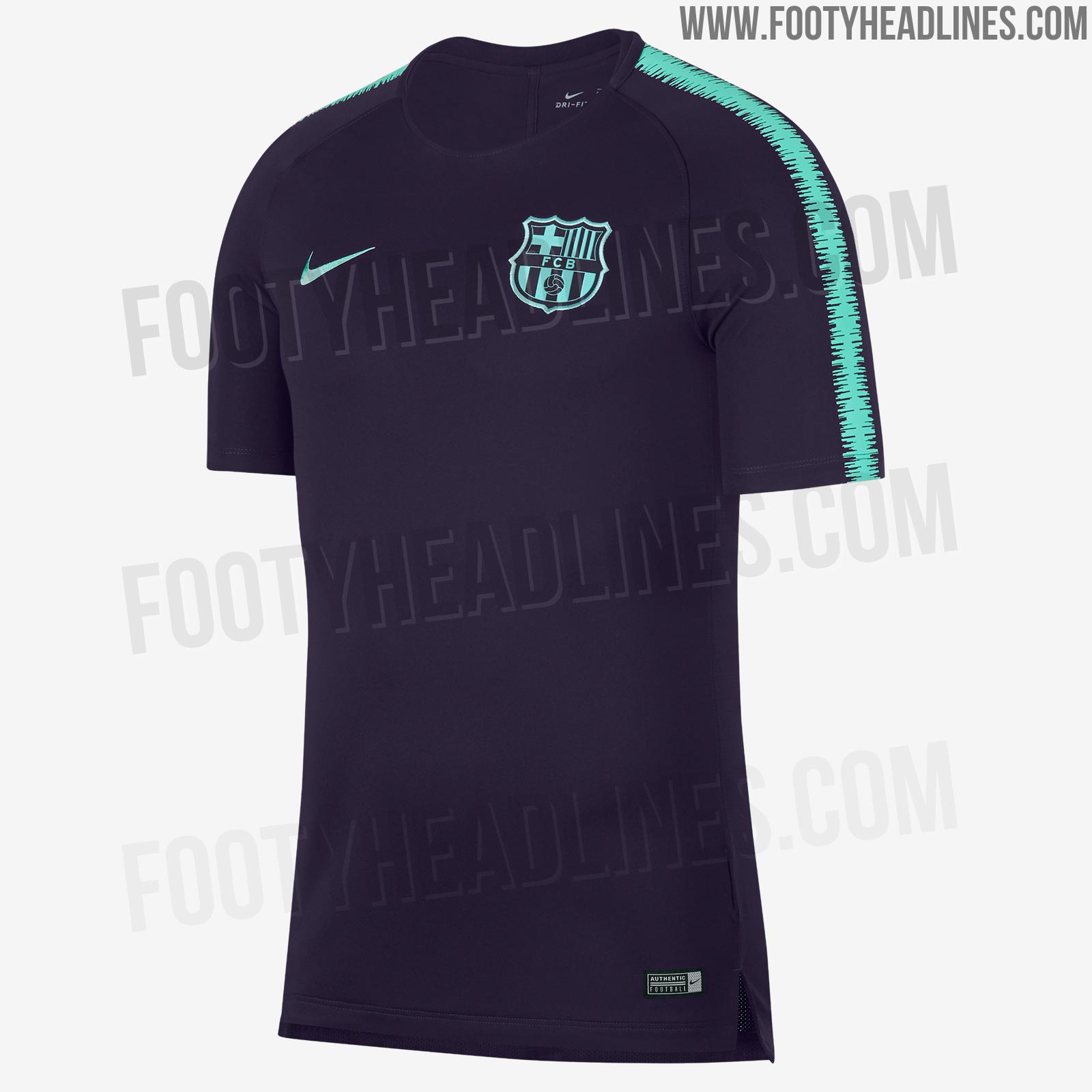 Stunning Nike Barcelona 18-19 Training Kit Leaked - Footy Headlines