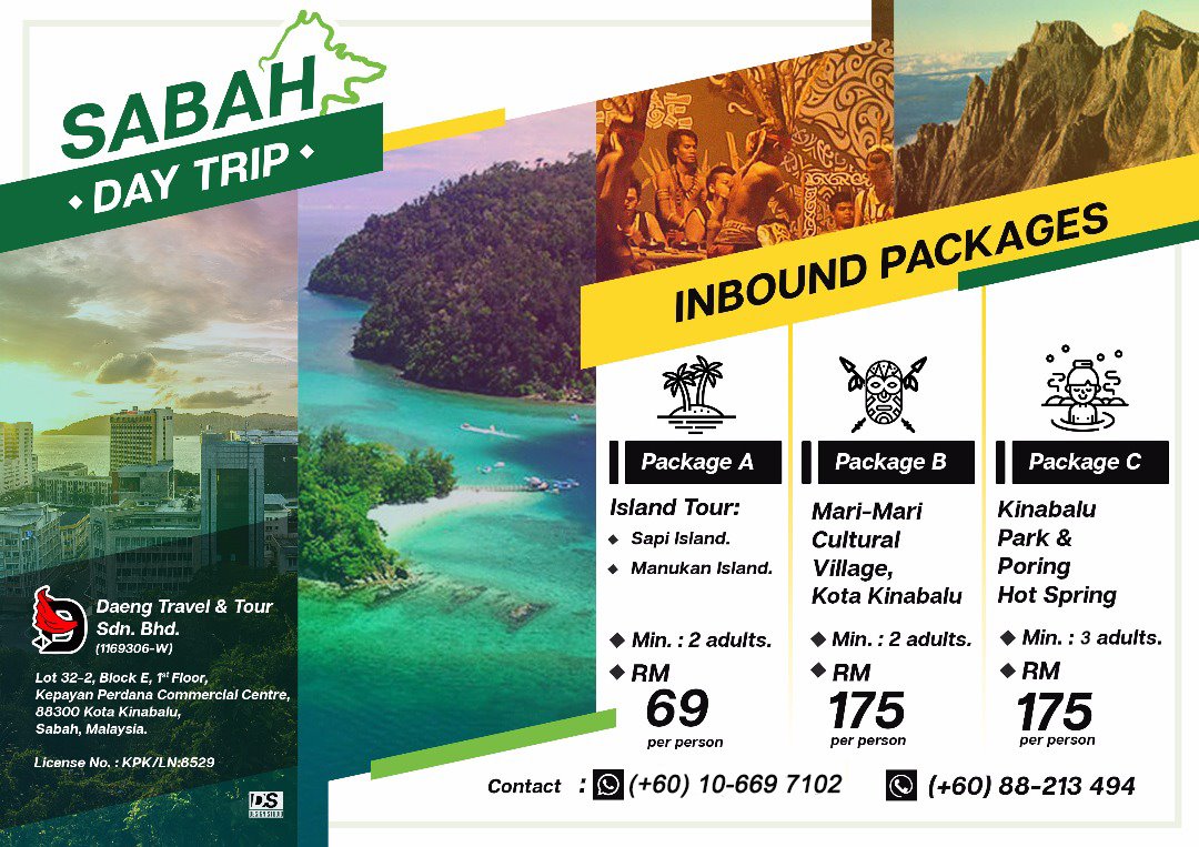 sabah travel package 2022
