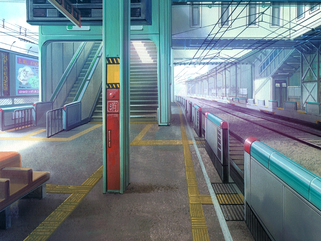 Blender Anime Stylized Train Station - Works in Progress - Blender Artists  Community