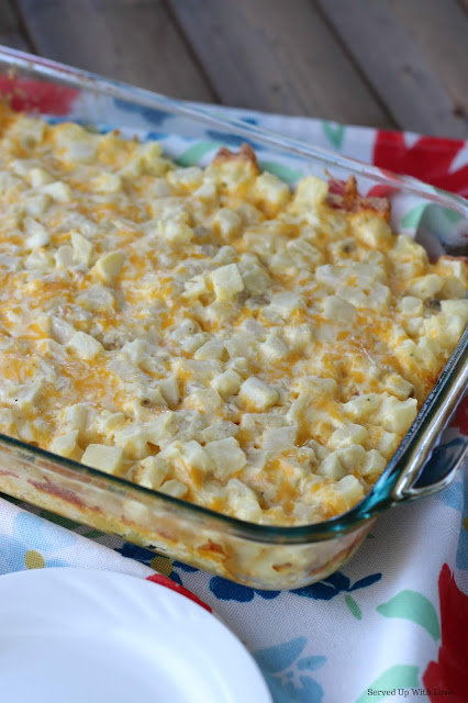 Hashbrown Casserole recipe from Served Up With Love